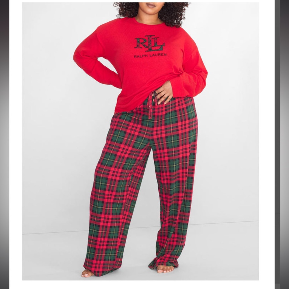 NWT Lauren Ralph Lauren Pajama Set - 1X, 2X, 3X